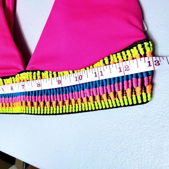 peixoto pink bikini top size SM NWT - Picture 4 of 4